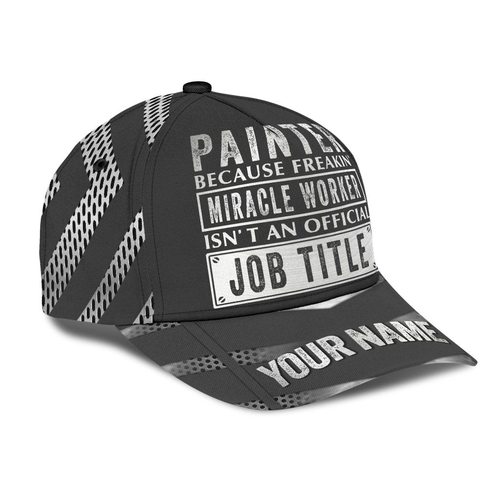 Tmarctee Painter Customized Name 3D All Over Printed Classic Cap PD25112101