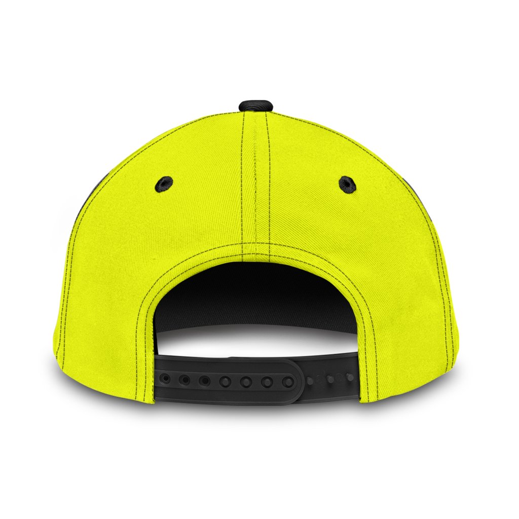 Tmarc Tee Personalized Name Painter Classic Cap Yellow Neon