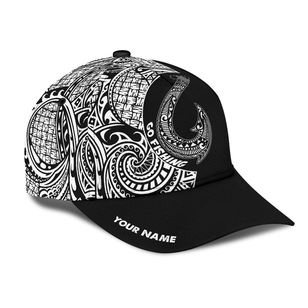 Amazing Polynesian Go Fishing Personalized Cap