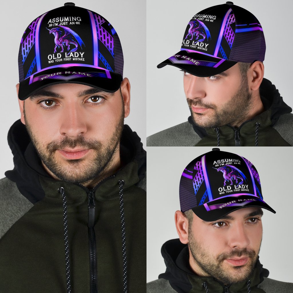 Amazing Dragon Cap Personalized