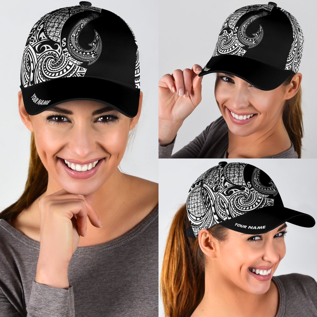 Amazing Polynesian Go Fishing Personalized Cap