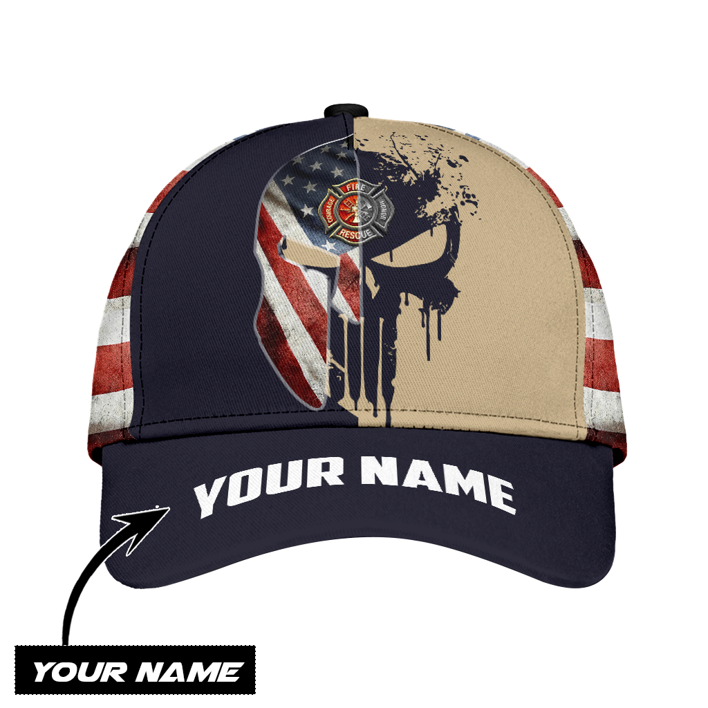 Customize Name Firefighter Classic Cap