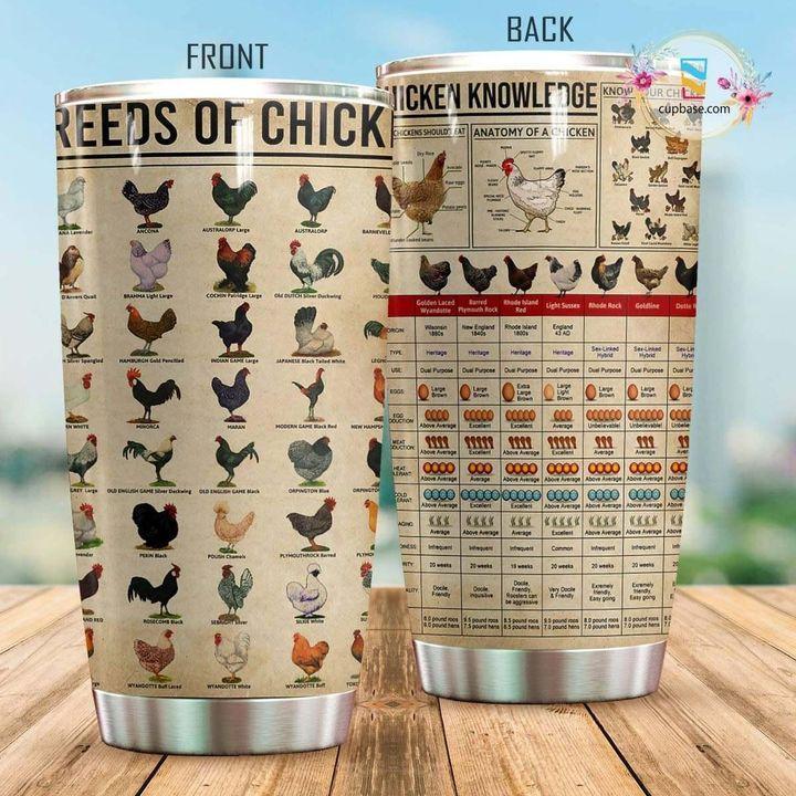 Breeds of Chickens Tumbler MPT1 - Amaze Style™-