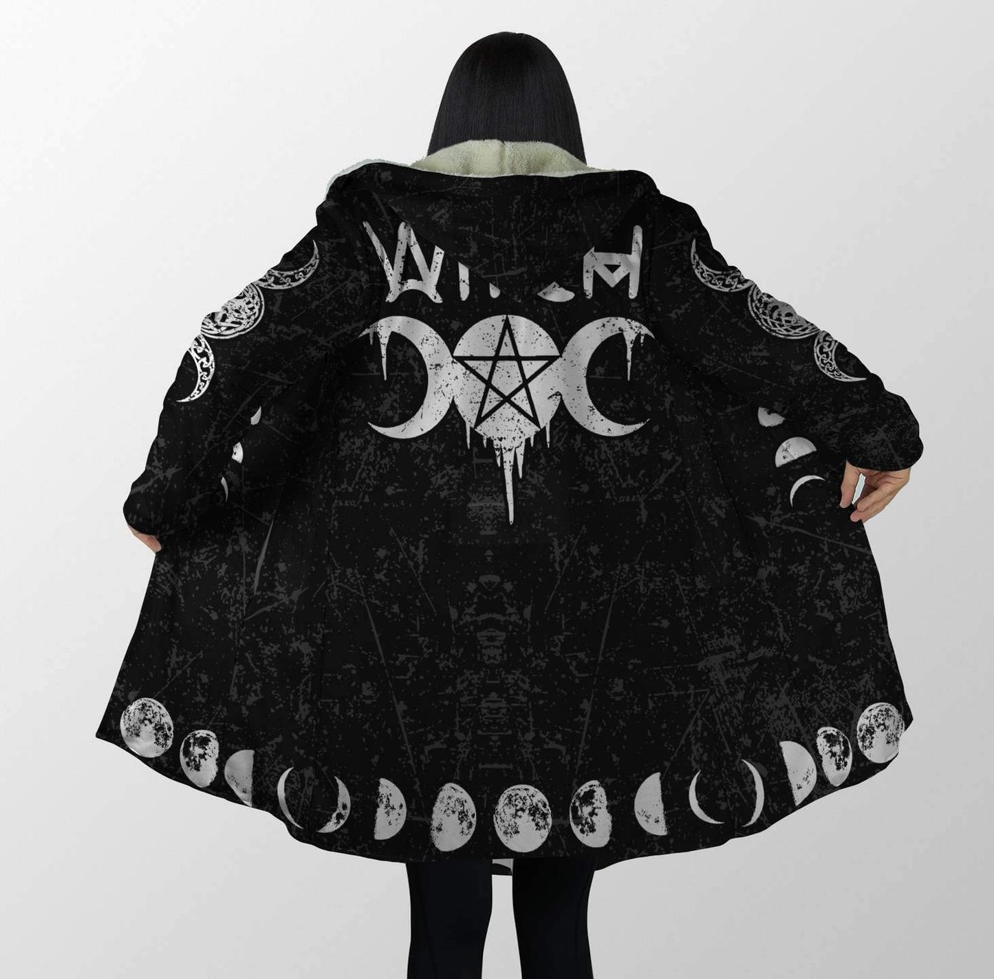 Witch Witcher Dream Coat - Plus Size Cloak (No Bag) MP824 - Amaze Style™-