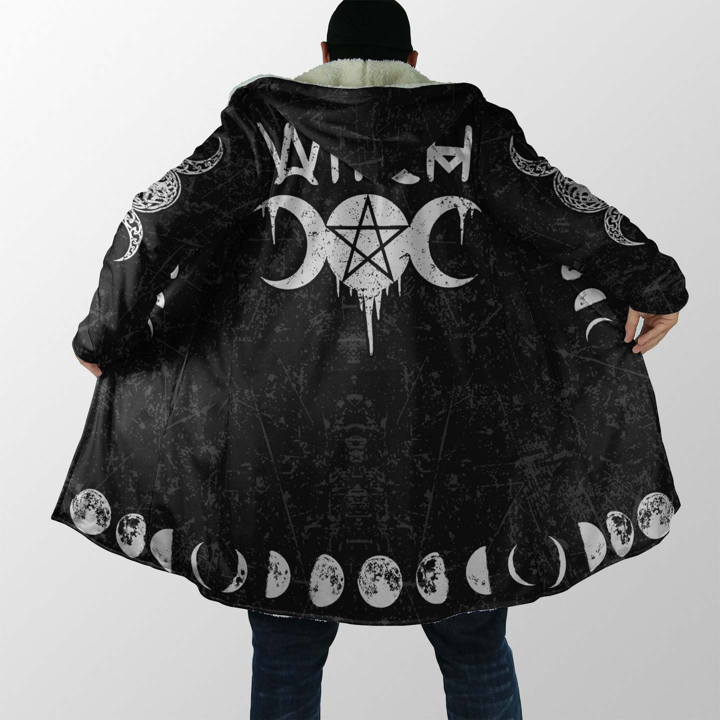 Witch Witcher Dream Coat - Plus Size Cloak (No Bag) MP824 - Amaze Style™-