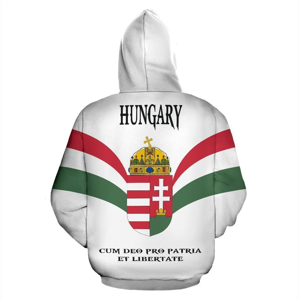 Wings of Hungary Zip Up Hoodie - Amaze Style™-Apparel