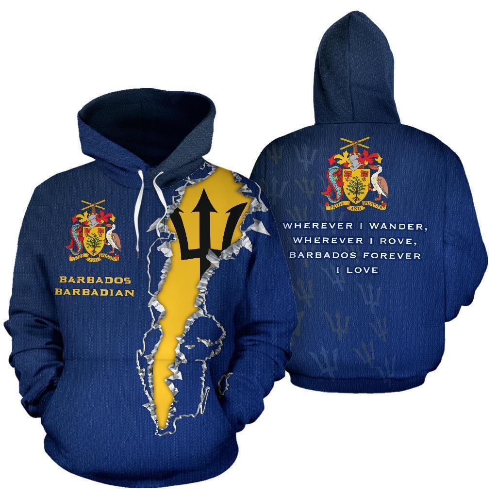 Barbados Forever Hoodie - Amaze Style™-Apparel