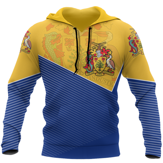 Barbados Hoodie - Stroke Style - Amaze Style™-Apparel