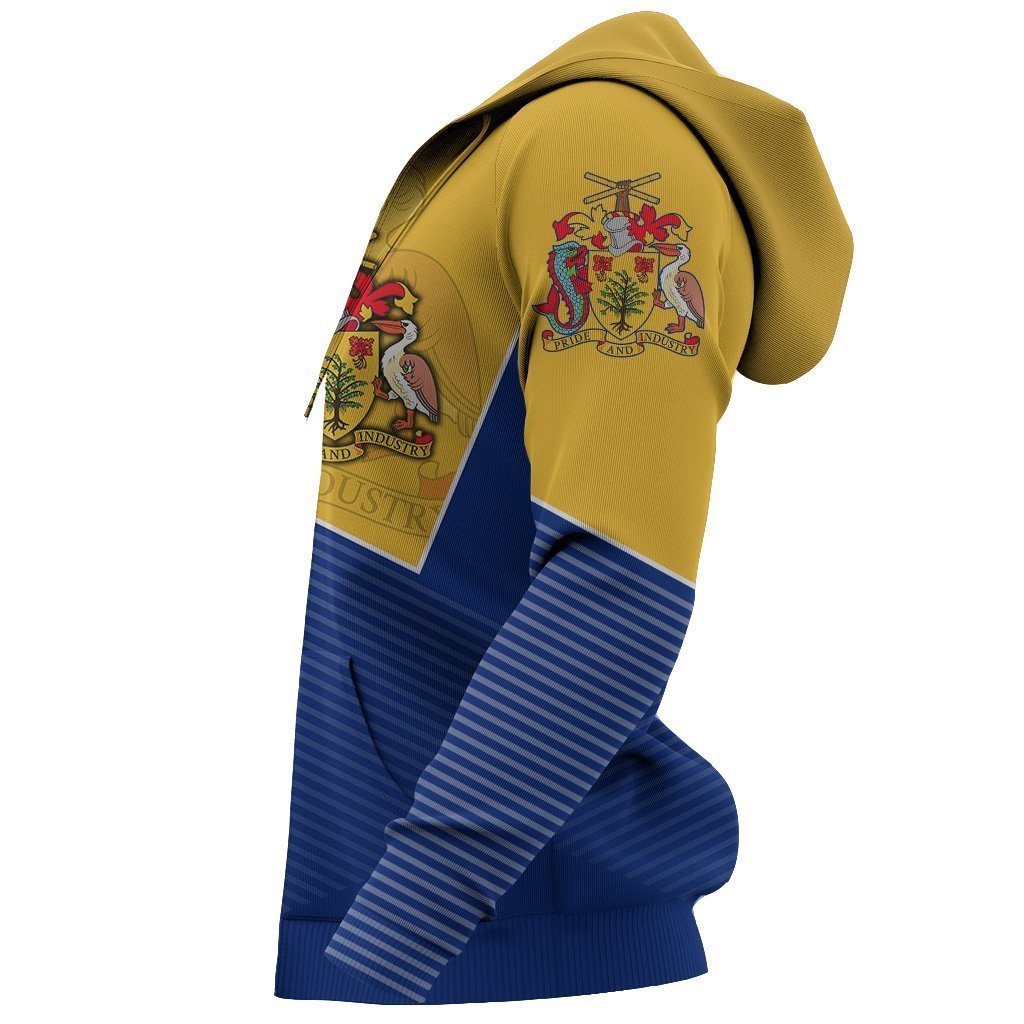 Barbados Hoodie - Stroke Style - Amaze Style™-Apparel