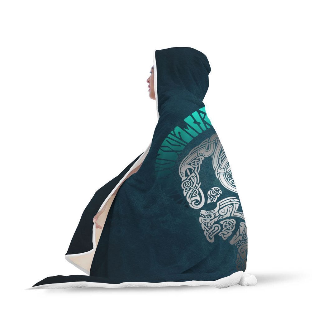 Viking Hooded Blanket - Viking Loki Hooded Blanket PL102 - Amaze Style™-HOODED BLANKETS (P)