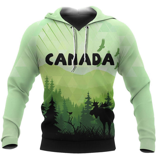 3D All Over Printed Canada Animal Hoodie PL121 - Amaze Style™-Apparel