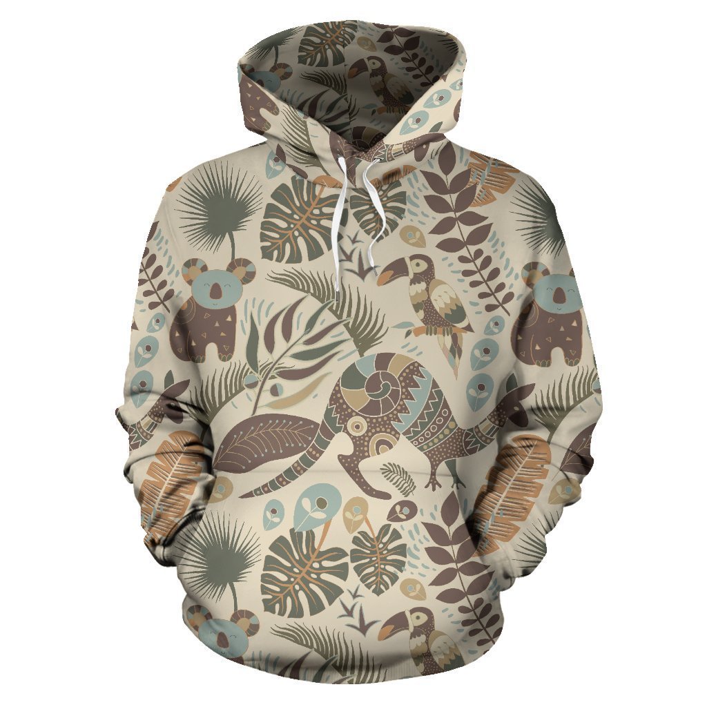 Australia Animal All Over Print Hoodies PL127 - Amaze Style™-Apparel