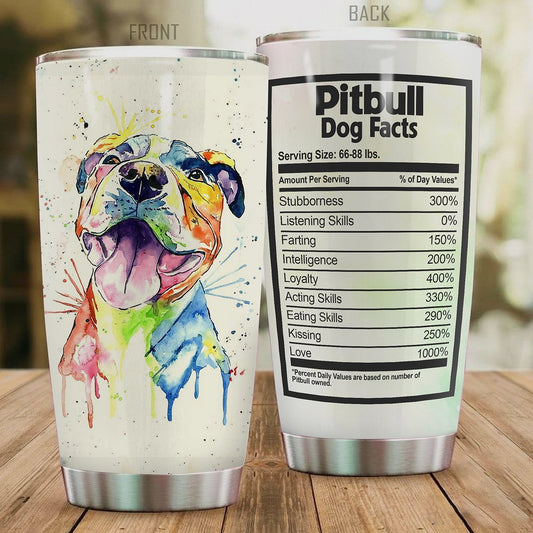 Premium Pitbull Stainless Steel Tumbler