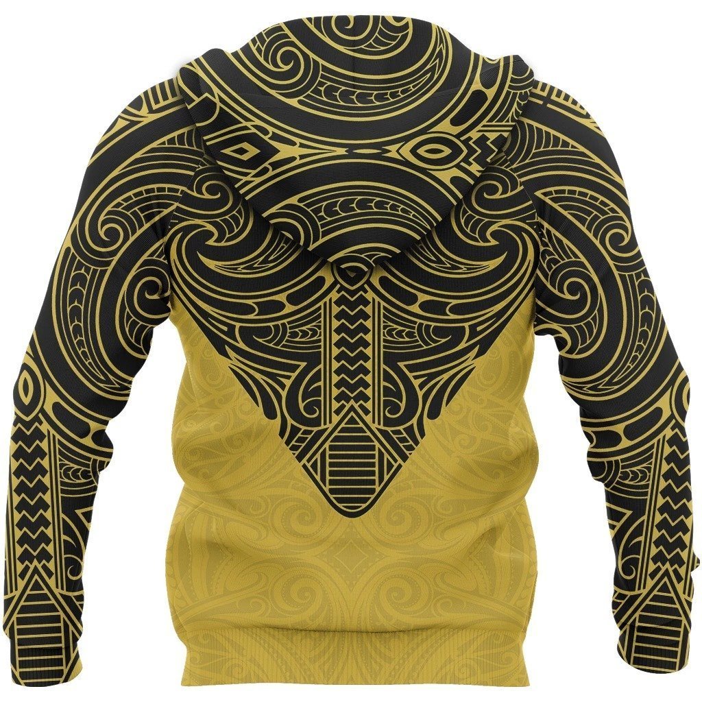 Aotearoa Hoodie Maori Pattern - Hurricanes Rugby PL251 - Amaze Style™-Apparel