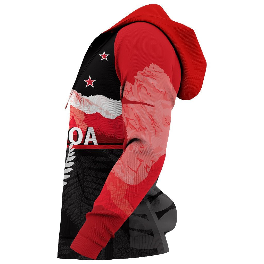 Aoraki Mount Cook Hoodie New Zealand PL271 - Amaze Style™-Apparel