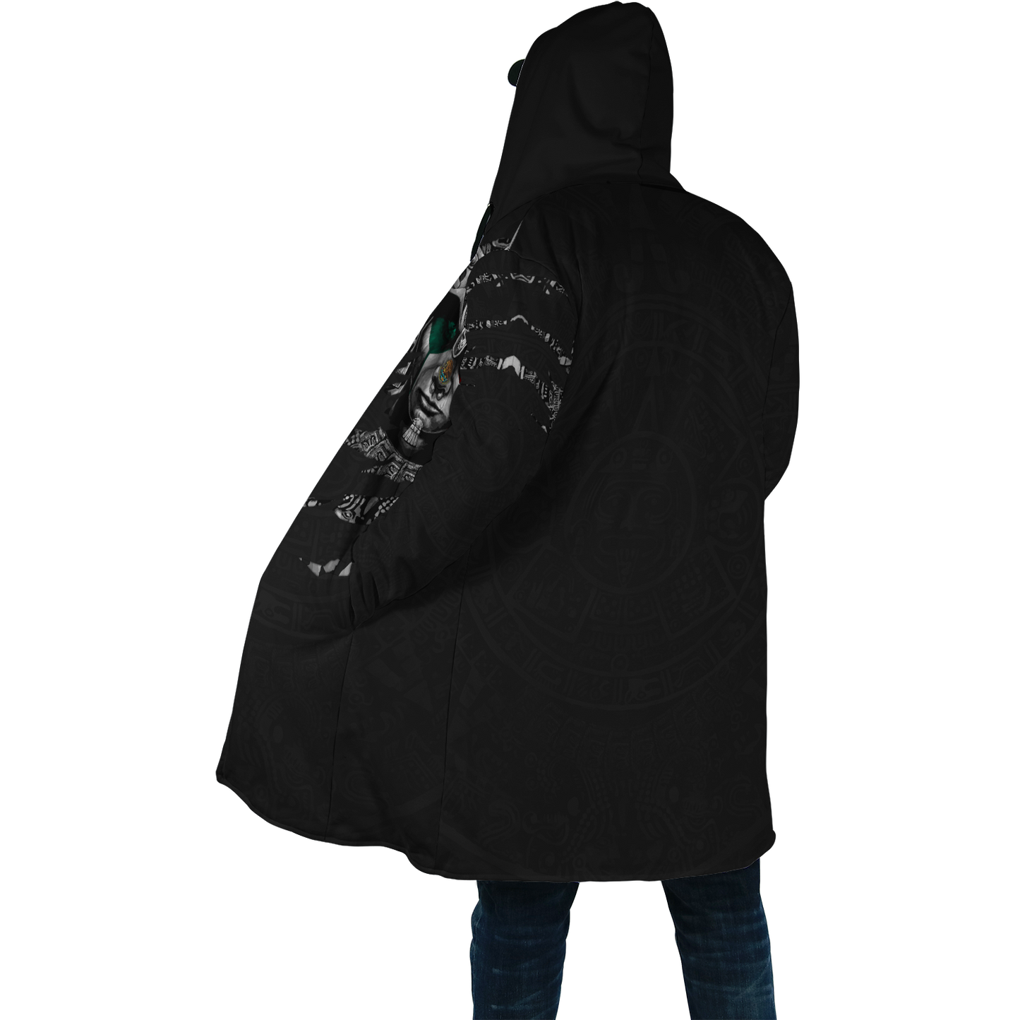 Aztec Warrior 3D All Over Printed Hoodie