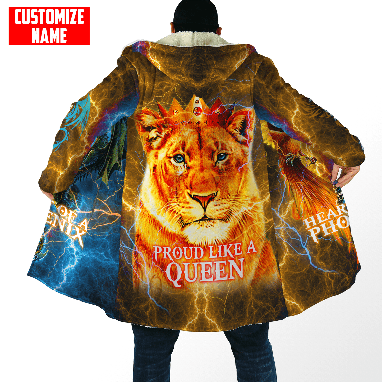 The Power Of Three Souls Dragon Phoenix Lion 3D All Over Printed Unisex Shirts