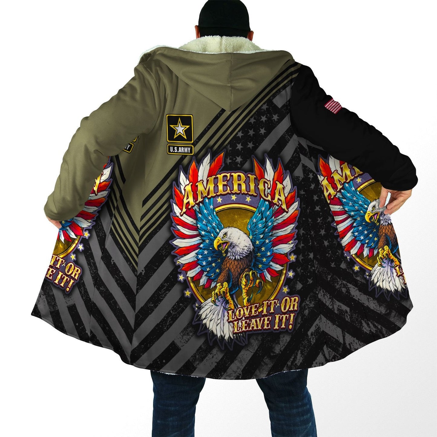 American US Army Unisex Hoodie