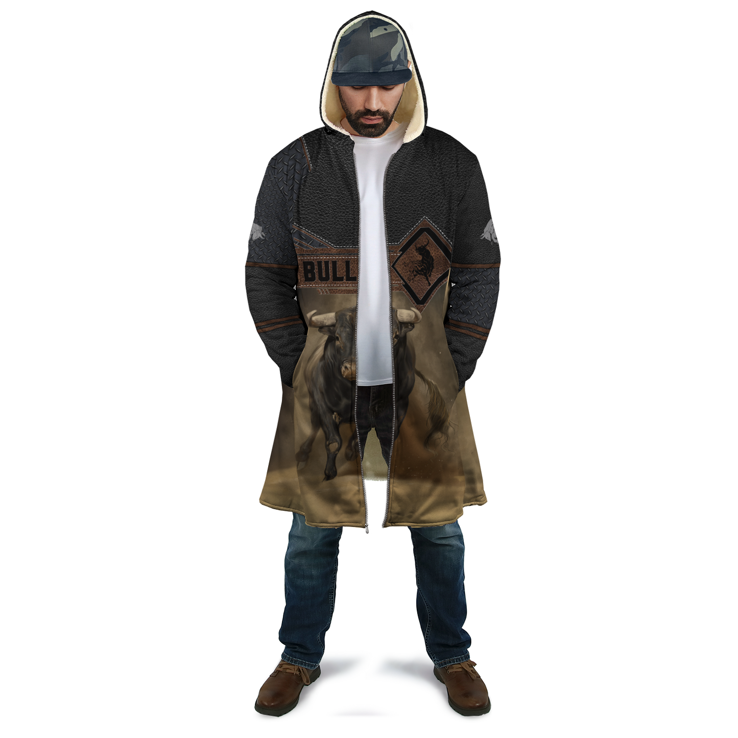 Bull 3D All Over Printed Unisex Shirts For Men And Women