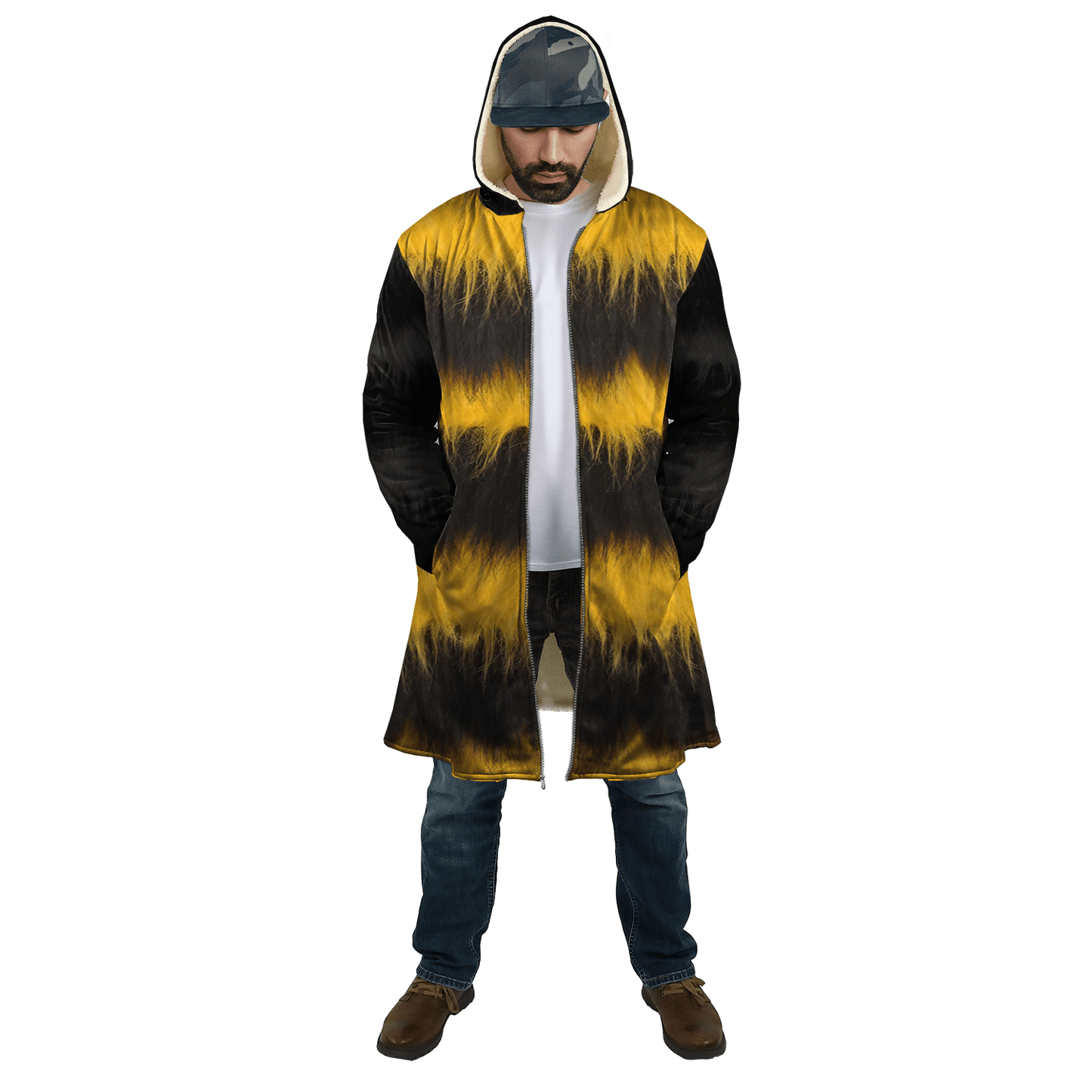 Bee No1 Cosplay 3D Over Printed Unisex Deluxe Hoodie ML