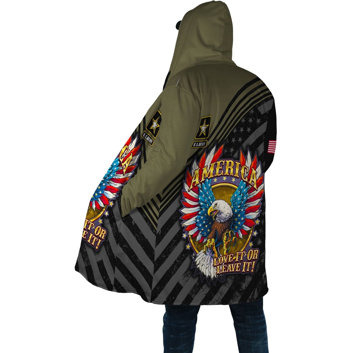 American US Army Unisex Hoodie