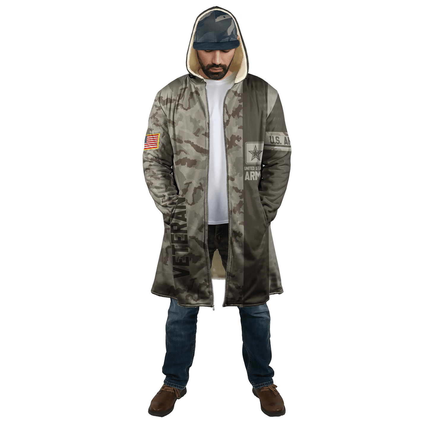 Premium Unique Veteran Polo Ultra Soft and Comfort Shirt For Man