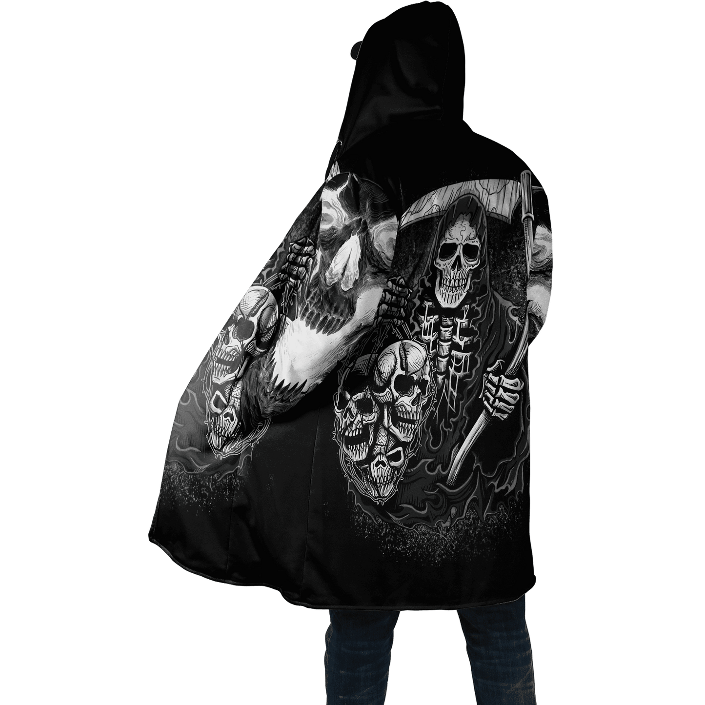 Tmarc Tee Skull 3D All Over Printed Unisex Shirts