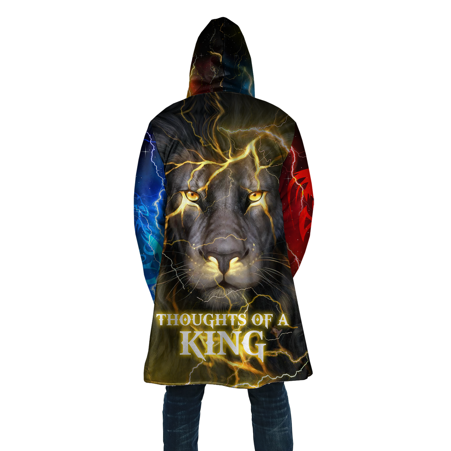 The Power Of Three Souls Dragon Wolf Lion 3D All Over Printed Unisex Shirts