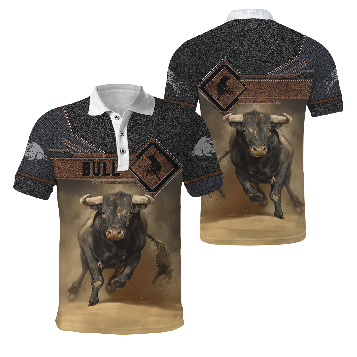 Bull 3D All Over Printed Unisex Shirts For Men And Women
