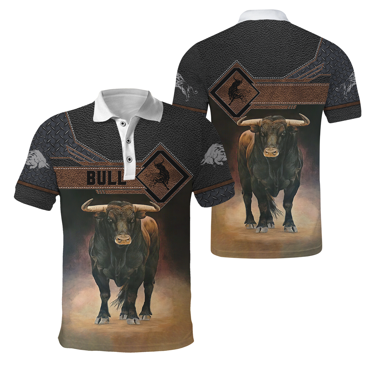 Bull 3D All Over Printed Unisex Shirts For Men And Women