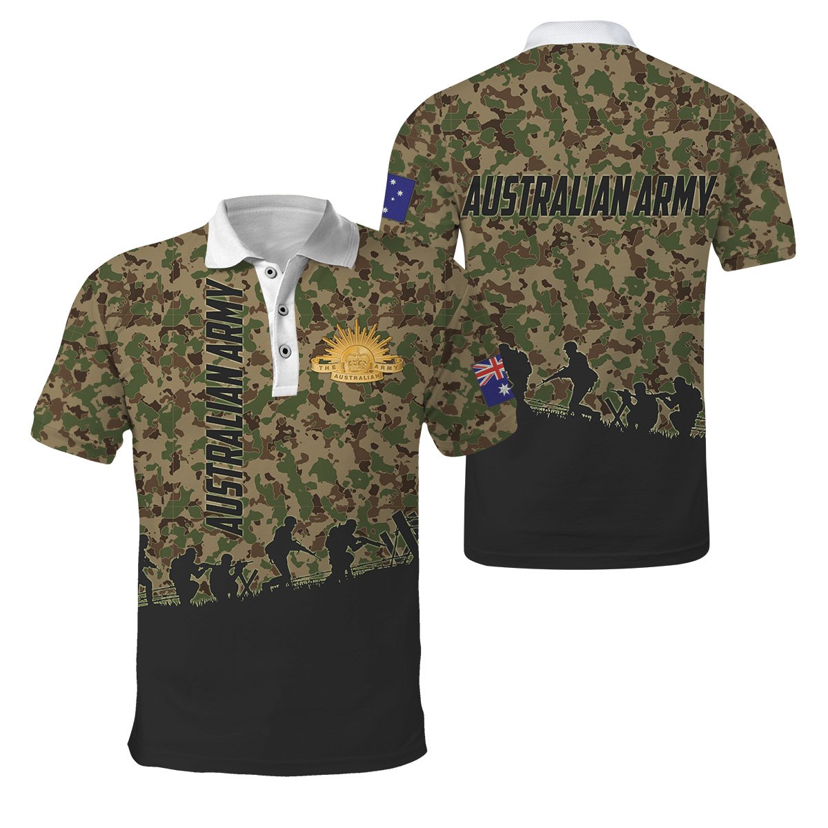 The Australian Army 3D All Over Printed Shirts VP15032101