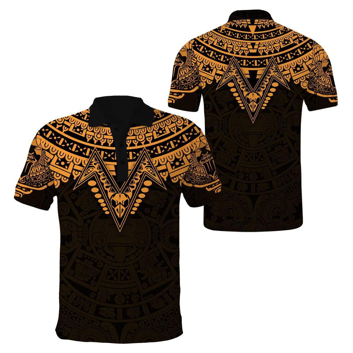 Aztec Mexico 3D All Over Printed Shirts For Men and Women