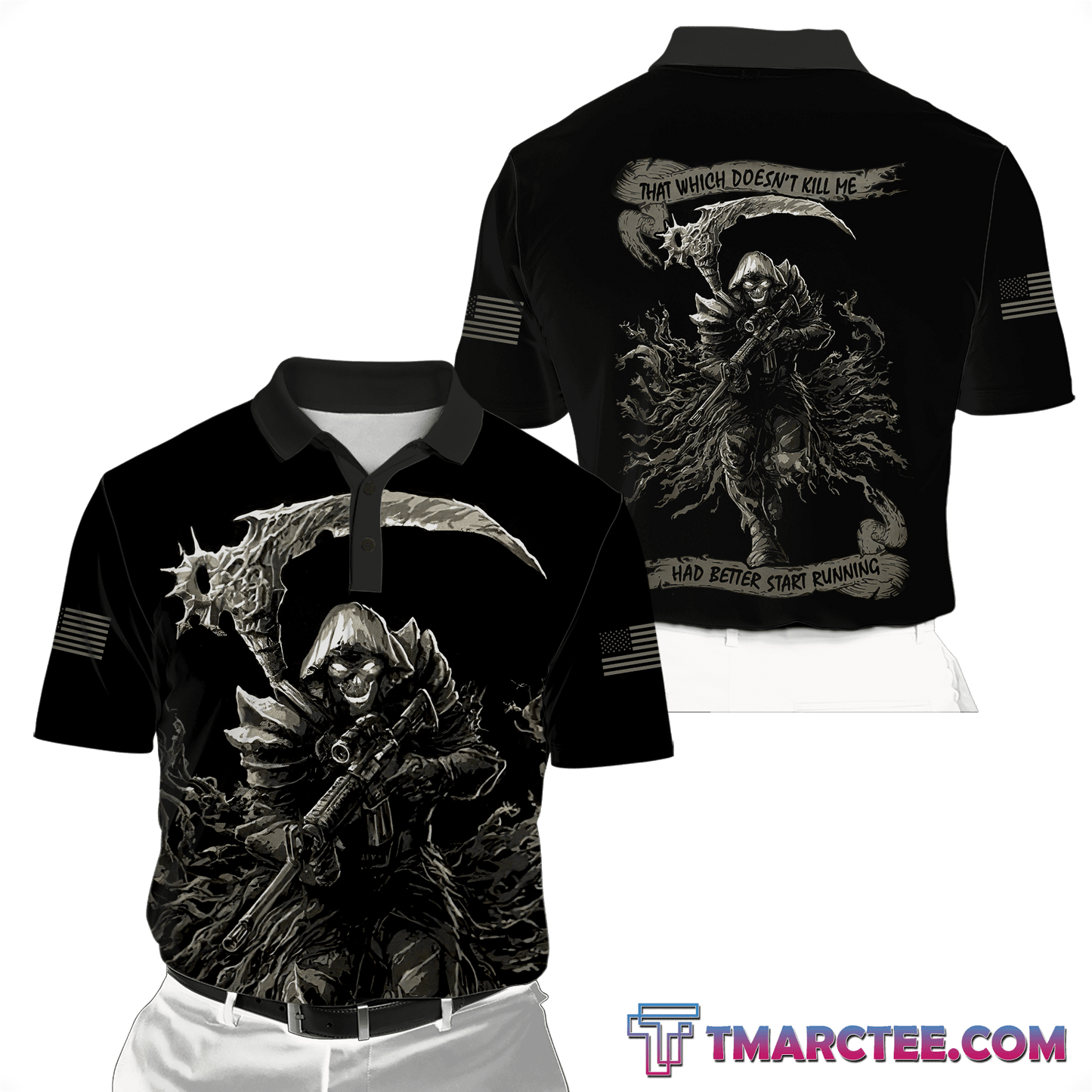 That Which Doesn't Kill Me, Had Better Start Running Veteran 3D All Over Printed Unisex Shirts