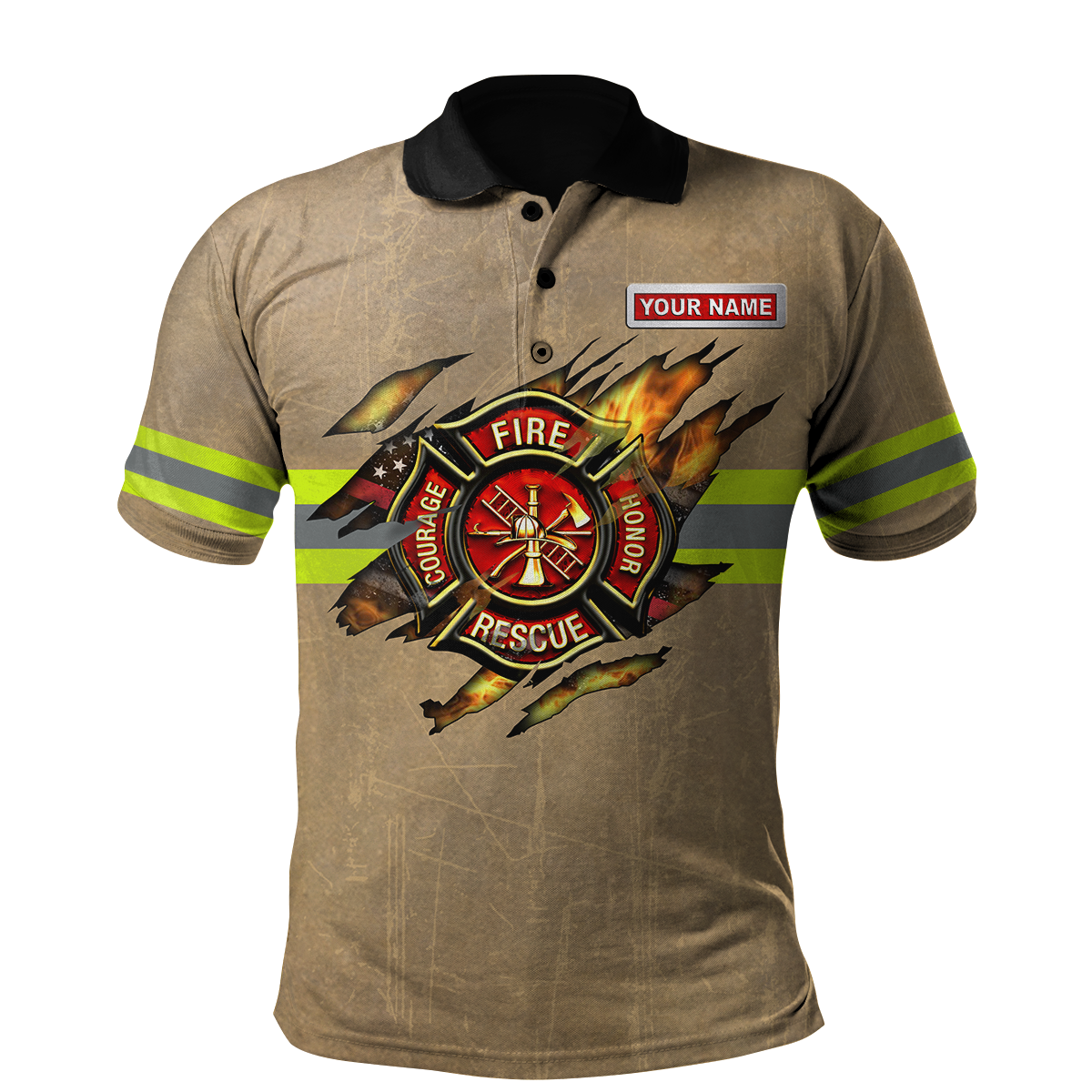 Customize Name Firefighter Hoodie For Men And Women MH22032102