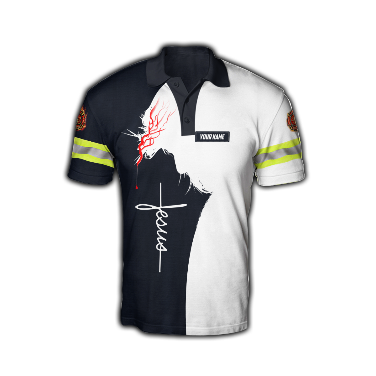 Customize Name Firefighter 3D All Printed Hoodie For Men And Women MH08012003