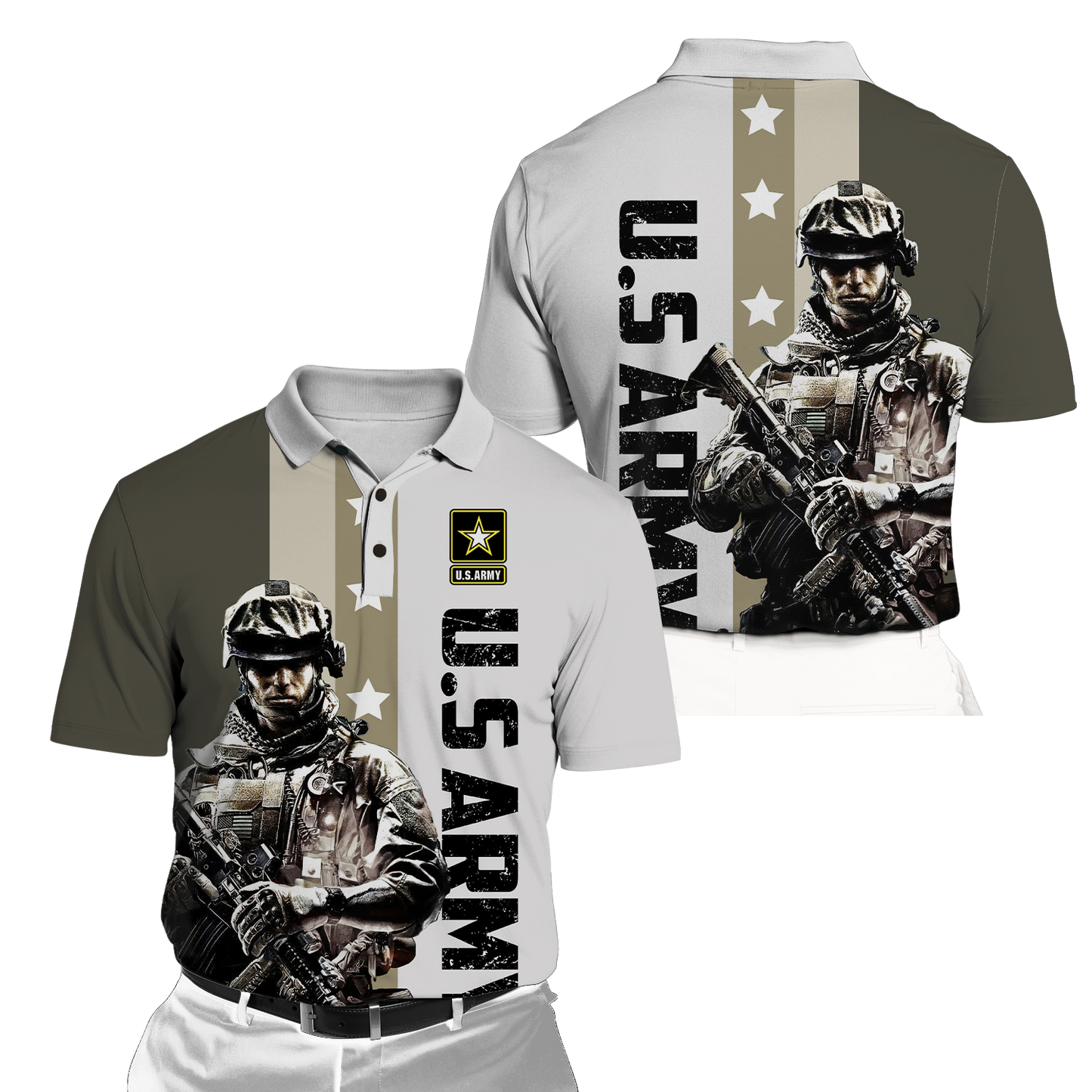 US Army 3D All Over Printed Hoodie