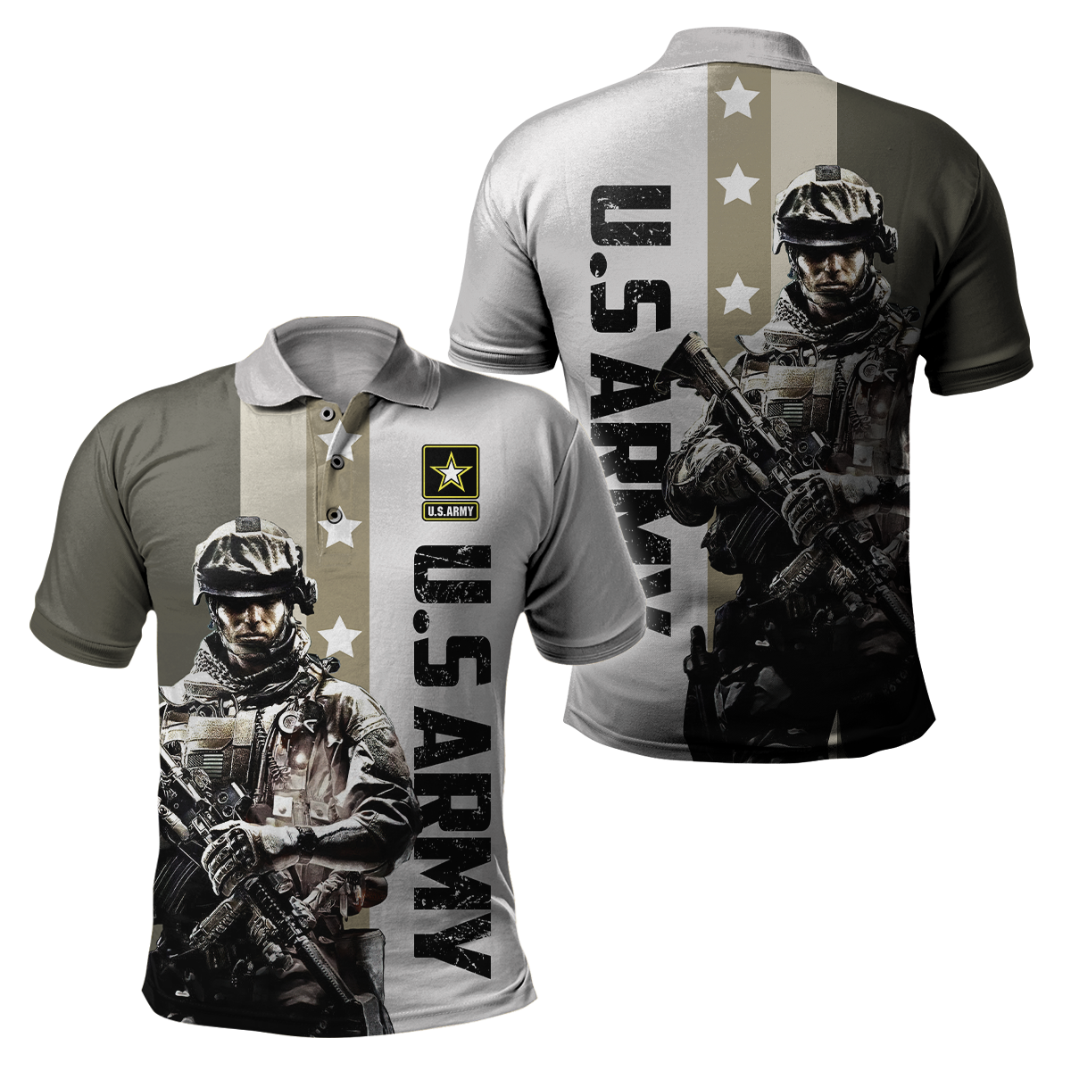 US Army 3D All Over Printed Hoodie