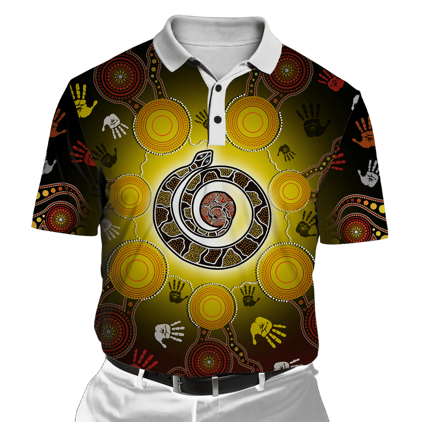 Aboriginal Australia Snake Indigenous 3D printed shirts