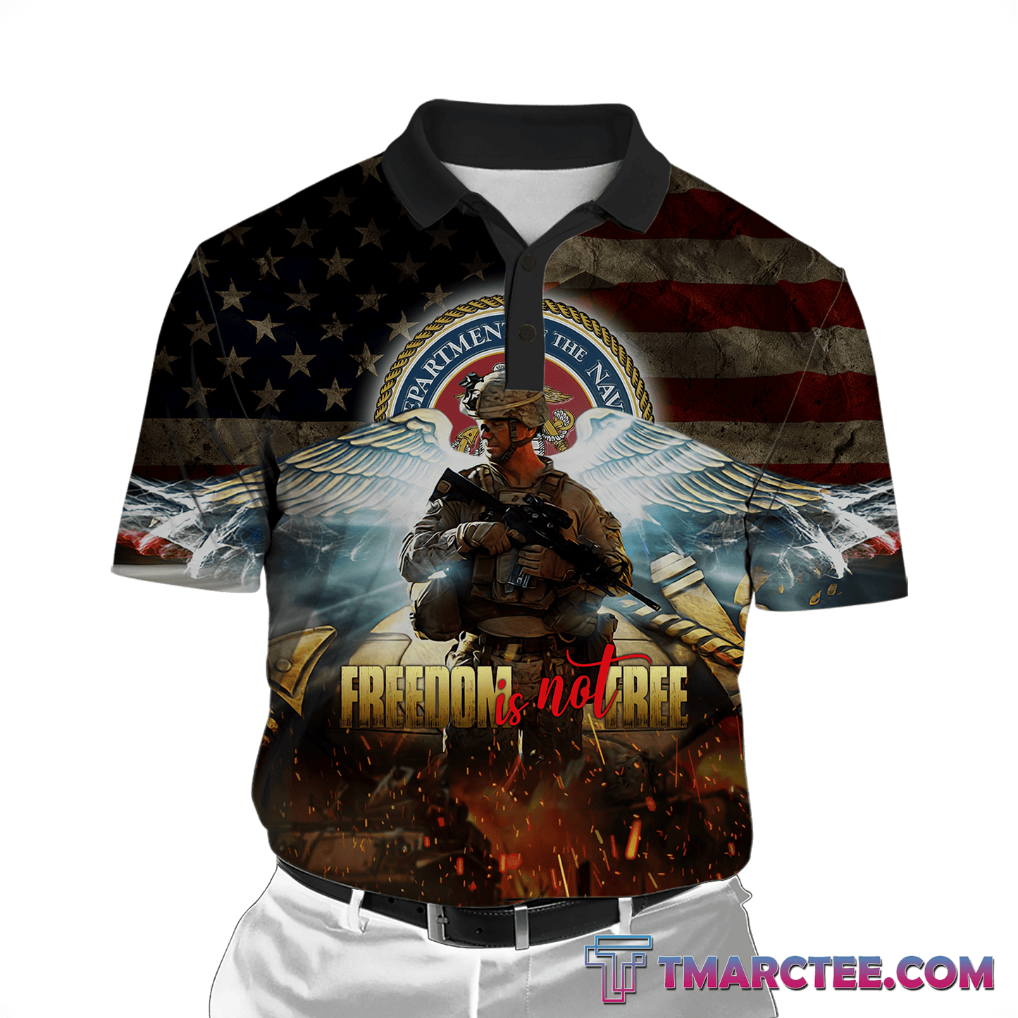 Veteran Freedom is not Free 3D All Over Printed Unisex Shirts