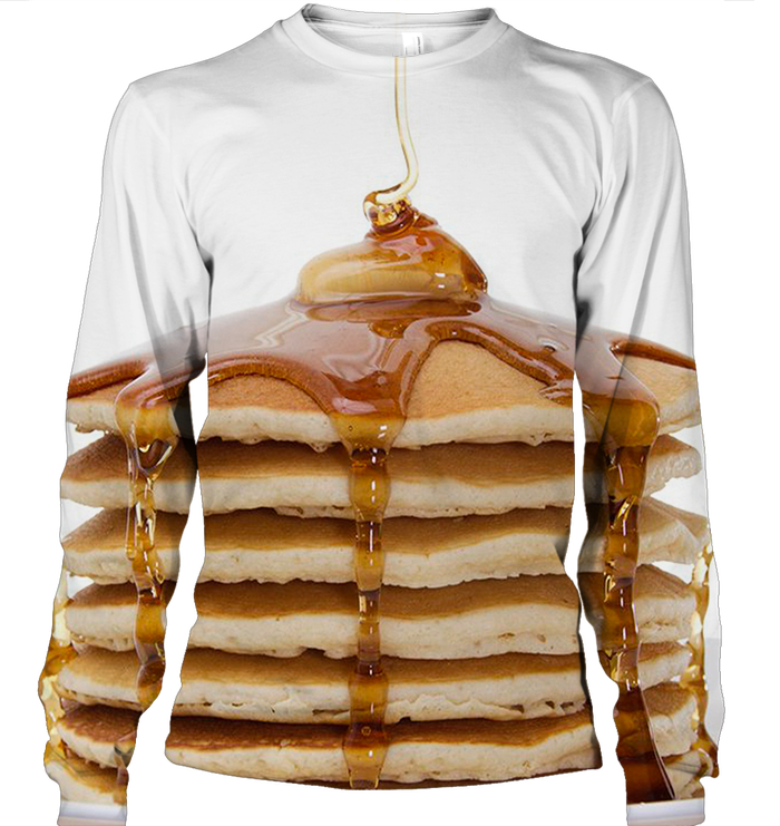 3D AOP PancakeStack-Apparel-6teenth World-Sweatshirt-S-Vibe Cosy™