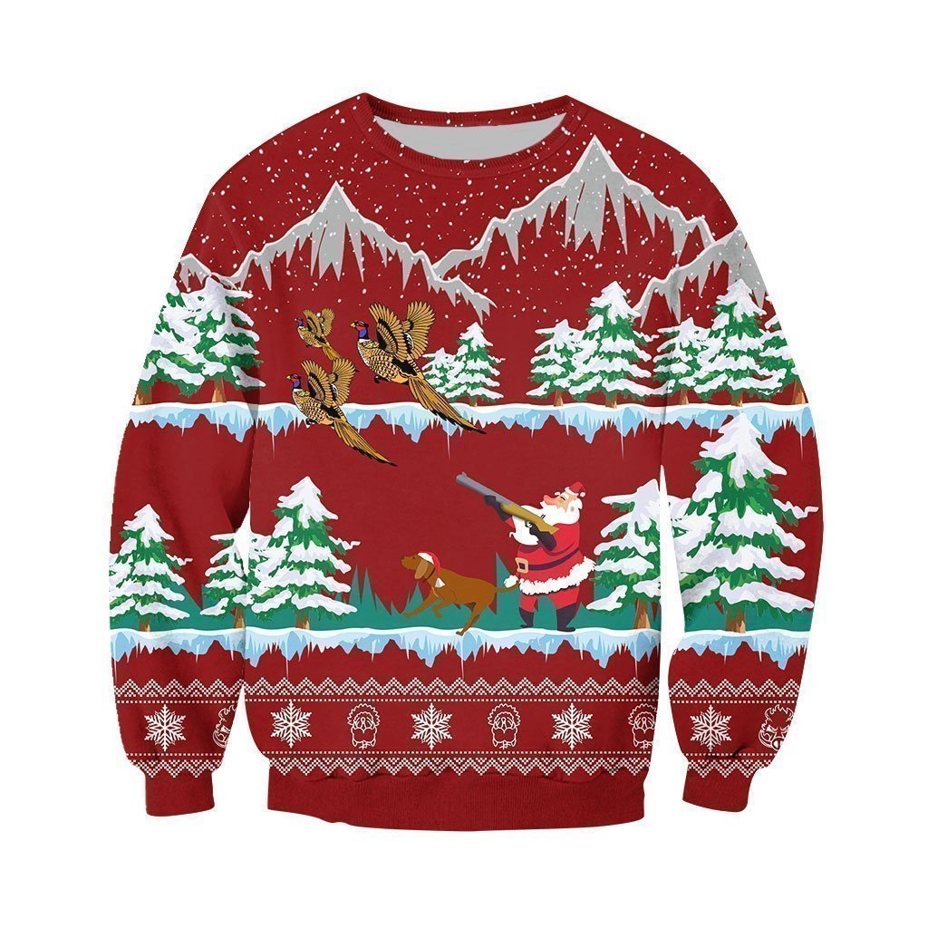 3D All Over Printed Pheasant Hunting-Apparel-6teenth World-Sweatshirt-S-Vibe Cosy™