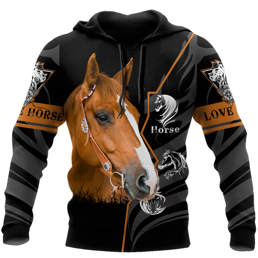 Beautiful Horse 3D All Over Printed shirt for Men and Women Pi040106 - Amaze Style™-Apparel