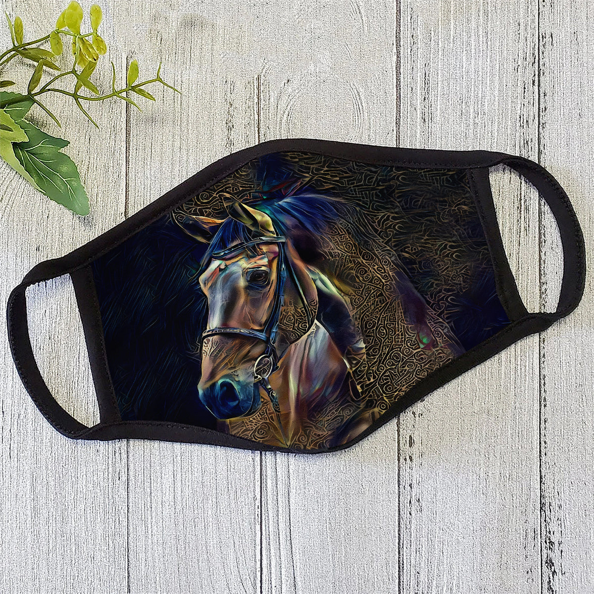 Beautiful Horse Face Mask TN