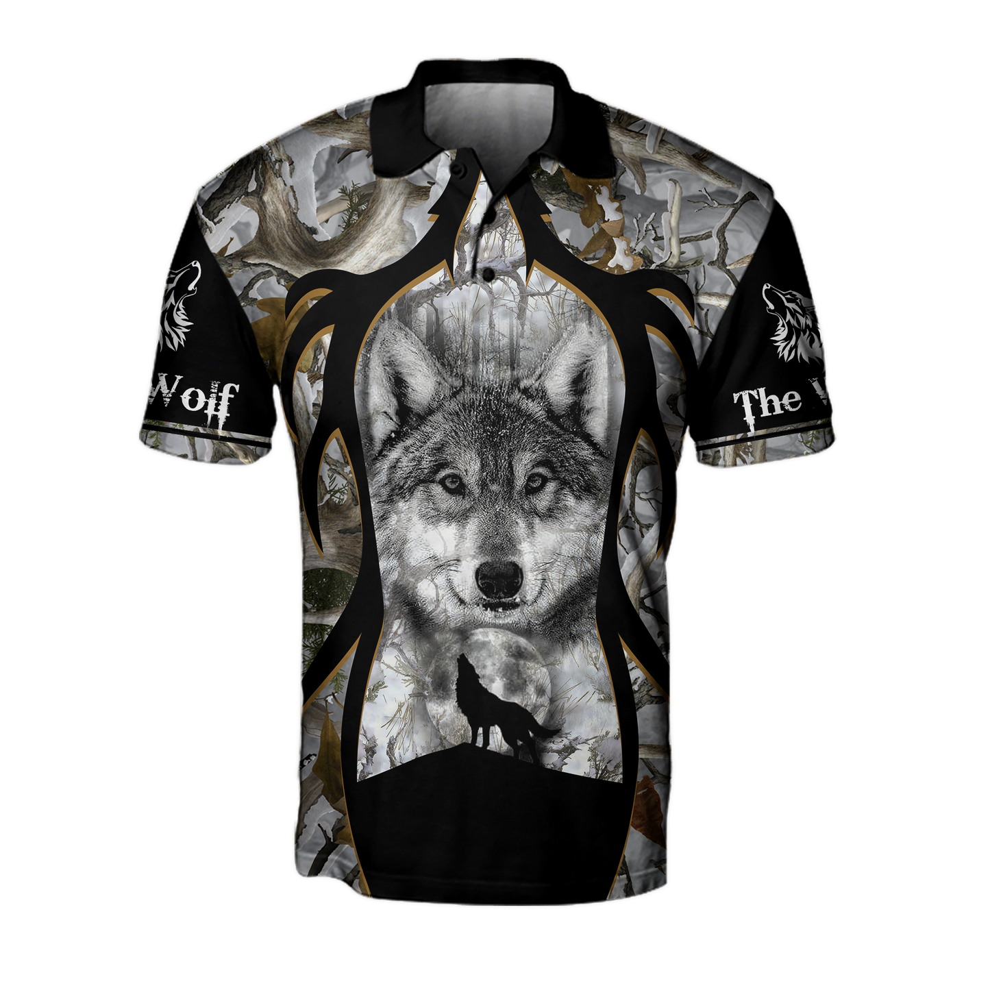 Wolf 3D All Over Print Hoodie T Shirt For Men and Women Pi02102002