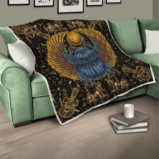 Ancient Egypt 3D All Over Printed Quilt