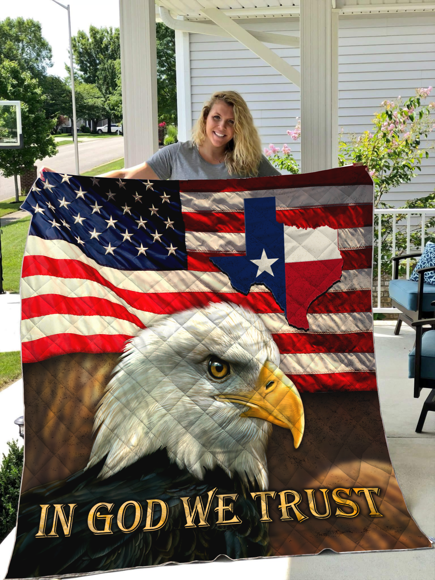 American Texas 3D Quilt 03