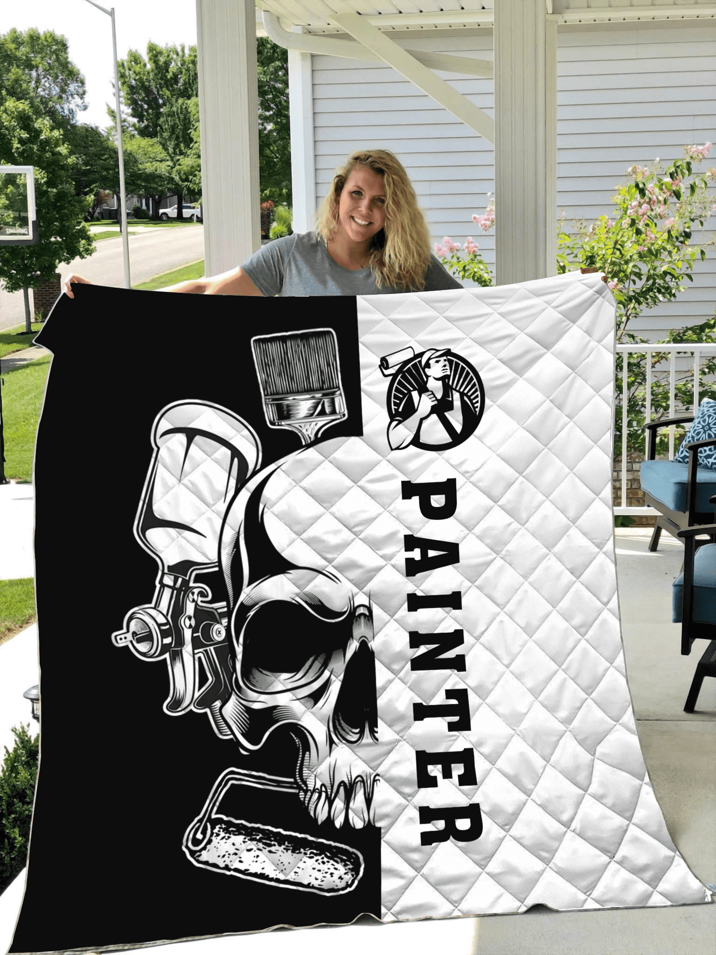 Tmarc Tee Painter 3D Printed Quilt MH21102107