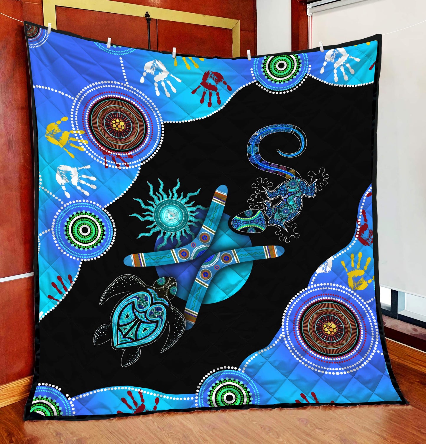 Aboriginal Naidoc Week 2021 Blue Quilt