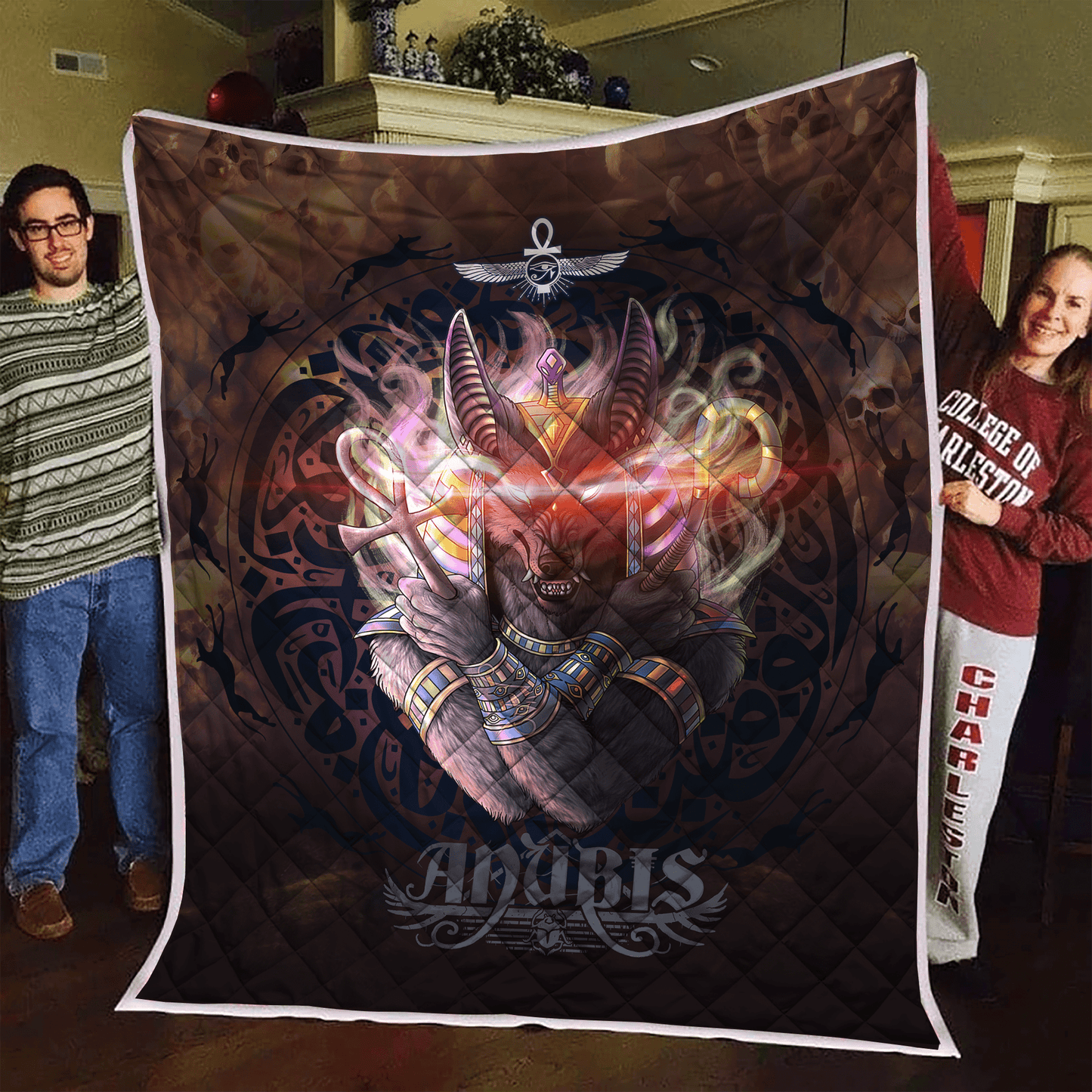 Ancient Egypt 3D All Over Printed Quilt