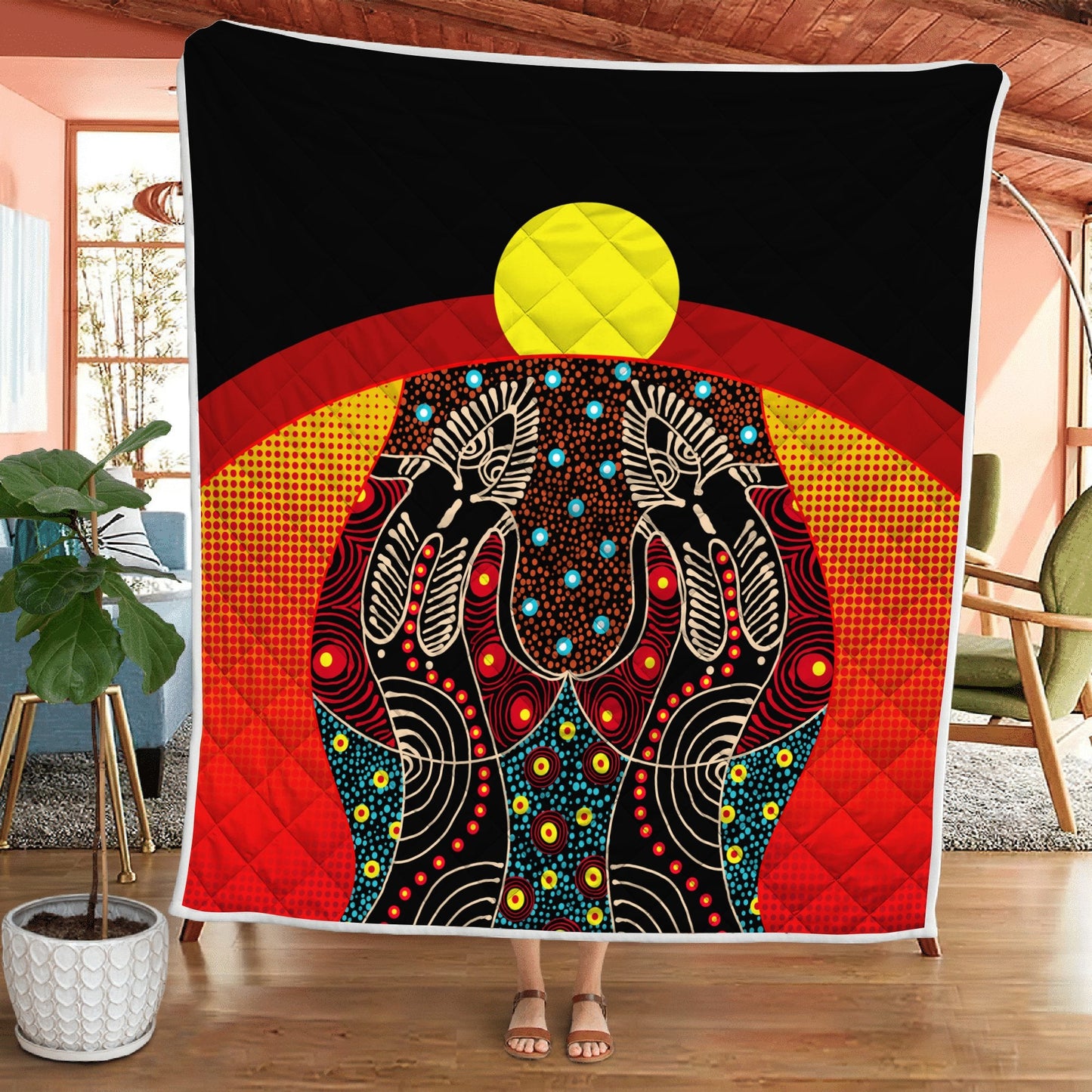 Aboriginal Decors Australian Gifts Djanggawul Quilt